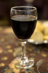 Cup of Wine glass red wine beverage dinner flass elegance party reflection bottle argentina mendoza