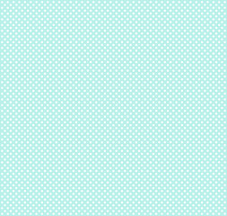 Seamless vector pattern or texture with colorful polka dots on a colored background.
