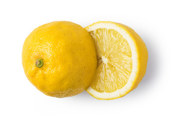 ripe lemon fruit