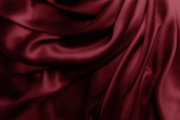 Elegant soft silk with waves, abstract background