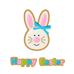 Vector illustration for the Easter holiday. Can be used to design a web page, greeting card, banner, stickers, children's books, advertising, posters. Pastel colors.
