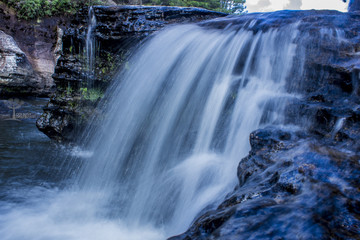 Obraz premium Bruel´s Waterfall at São Luiz do Purunã, Paraná, Brazil