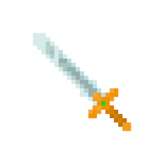 Fototapeta premium Pixel od sword for games and web sites