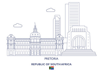 Pretoria City Skyline, South Africa