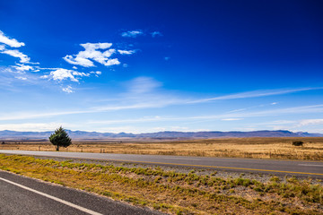 The countryside along the N9 highway in the eastern cape, South Africa.