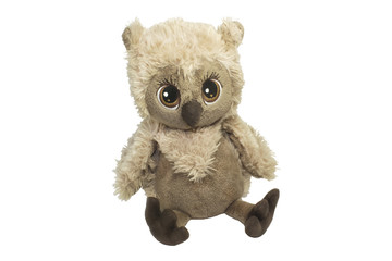 Toy owl, very beautiful, furry for children