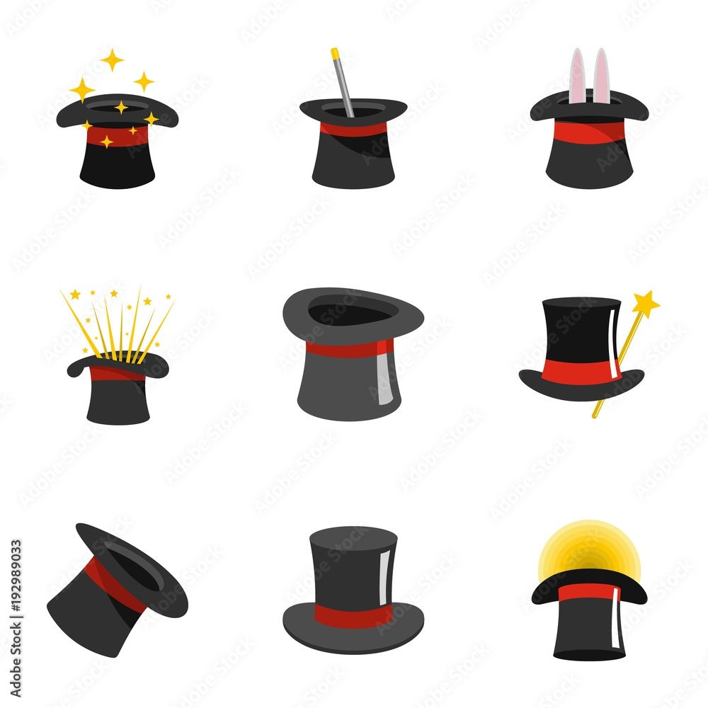 Poster cylinder icons set. flat set of 9 cylinder vector icons for web isolated on white background