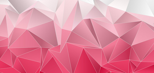 Polygonal background. Abstract triangulated texture