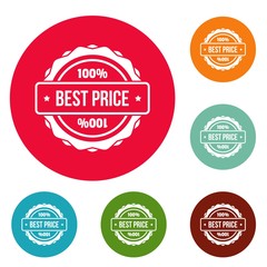Best price logo. Simple illustration of best price vector logo for web