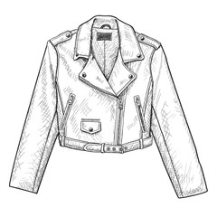 Hand drawn vector illustration. Creative black contour art work. Ink fashion illustration.