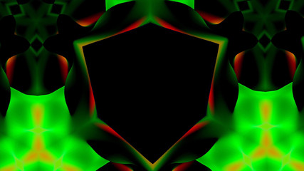 Surrealistic abstract background. Abstract kaleidoscope pattern for design