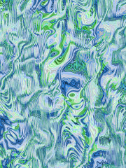 abstract wild green and blue background