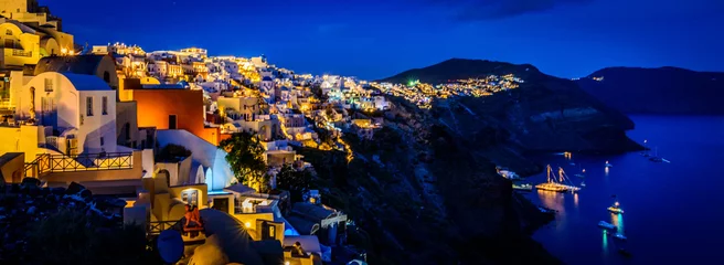 Foto op Plexiglas Santorini, Griekenland © Tak