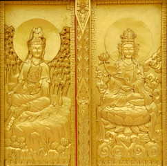 Fototapeta premium Chinese door craft