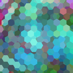 Fototapeta na wymiar Abstract hexagons vector background. Colorful geometric vector illustration. Creative design template.