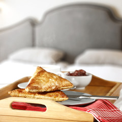 breakfast morning and free space for your decoration. 