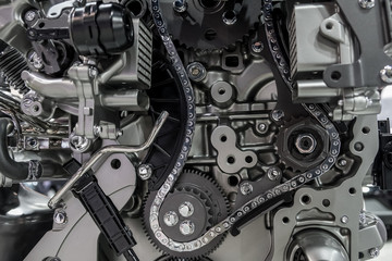 Timing timing gears and chains