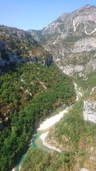 fleuve ravin montagne paysage ciel nature randonn&eacute;e