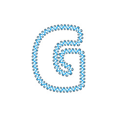 G Shoelace Letter Logo Icon Design