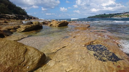 plage rocher mer paysage