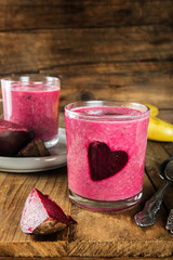 Healthy Beetroot Smoothie for Breakfast