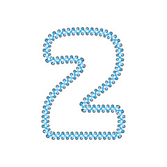 2 Shoelace Letter Logo Icon Design