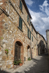 Trequanda, Siena, old village