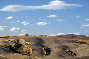 Fototapeta na wymiar Summer landscape near Asciano