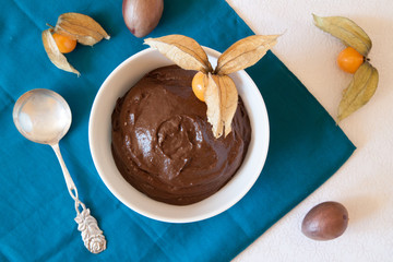 schokopudding mit avocado