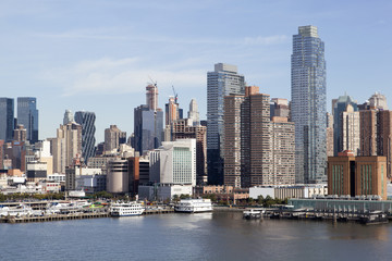 Fototapeta na wymiar Manhattan Midtown Skyline