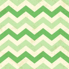 Vintage green chevron seamless pattern