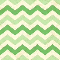 Dekokissen Vintage grünes Chevron nahtloses Muster © artspace