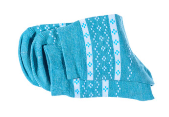 female socks isolated on white background