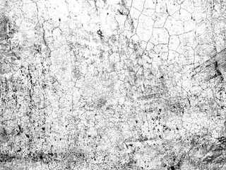 Dark Messy Dust Overlay Distress Background. Black And White Urban Vector Texture Template.
