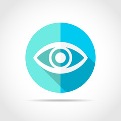 Eye icon. Vector illustration.