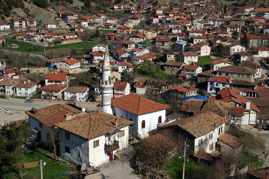 Traditional Ottoman houses in Tarakli, Turkey