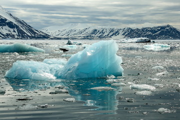iceberg, travel, nanure, antarctica