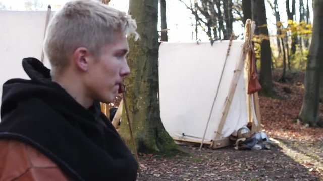 Portrait of Medieval Viking