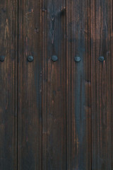 dark grunge wood panels. Planks Background. Old wall wooden vintage floor