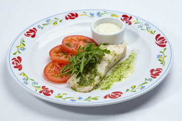roasted fish