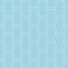 Light blue geometric print. Seamless pattern