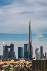 Fototapeta premium panorama di dubai