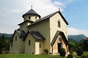 Fototapeta na wymiar Morača Monastery, Montenegro 