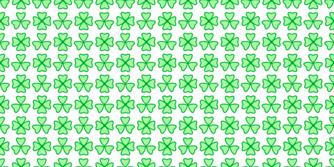 Clover trefoil pattern