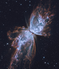 The Butterfly Nebula. Elements of this image furnished by NASA. Retouched image. © allexxandarx