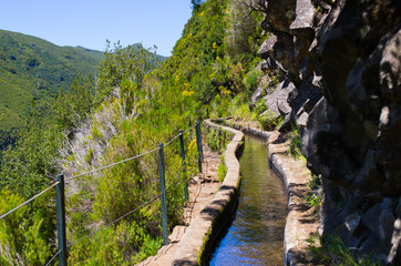 Obraz premium 25 Fontes levada on Madeira island, Portugal