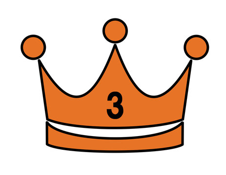 王冠(銅、線、3)