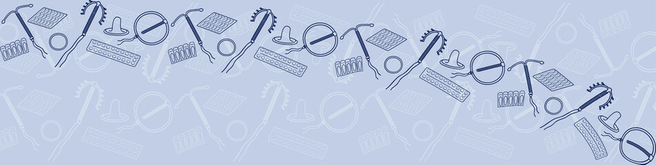 pharmacological contraceptive horizontal banner