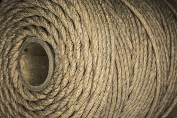 historic rope roll