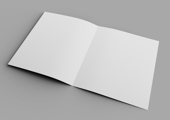 folded brochure